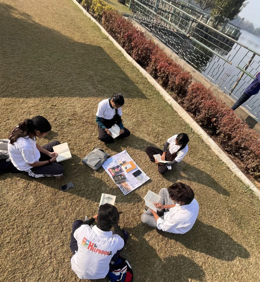 Children in a classroom